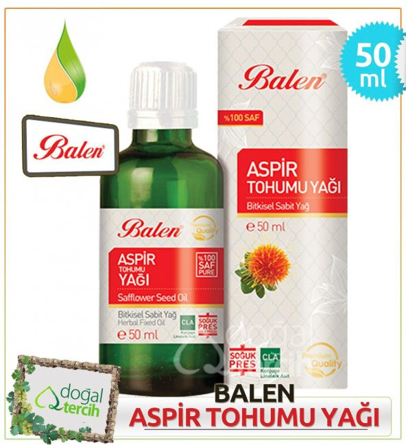 Balen Aspir Tohumu Yağı 50 ml ürün görseli 1