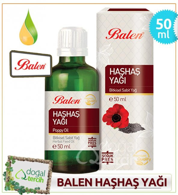 Balen Haşhaş Yağı 50 ml ürün görseli 1