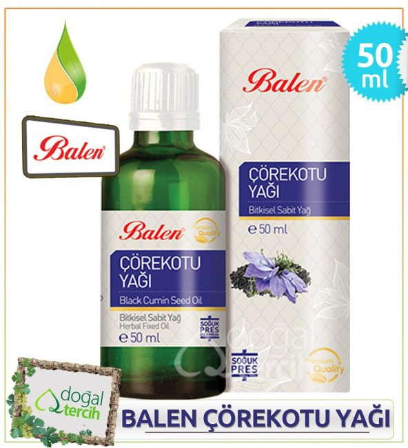 Balen Çörekotu Yağı 50 ml ürün görseli 1