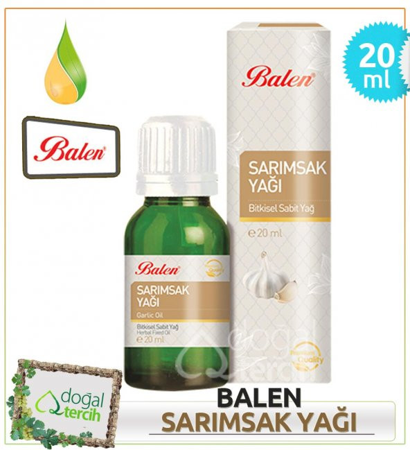 Balen Sarımsak Yağı 20 ml ürün görseli 1