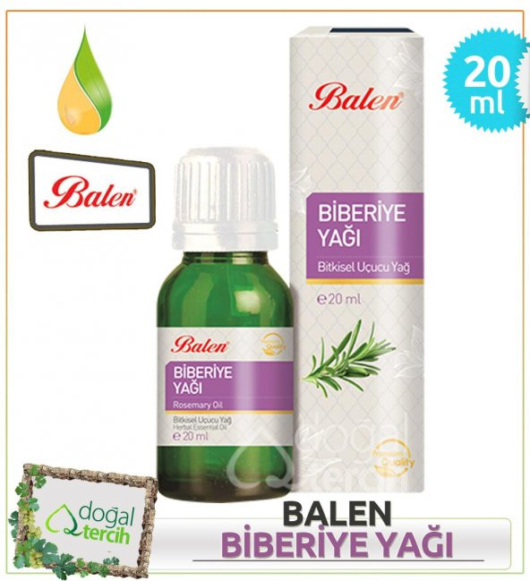 Balen Biberiye Yağı 20 ml ürün görseli 1