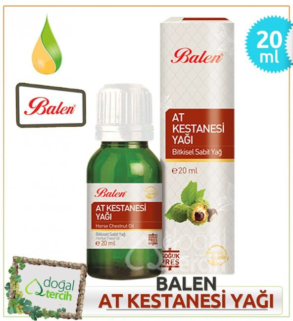 Balen At Kestanesi Yağı 20 ml ürün görseli 1