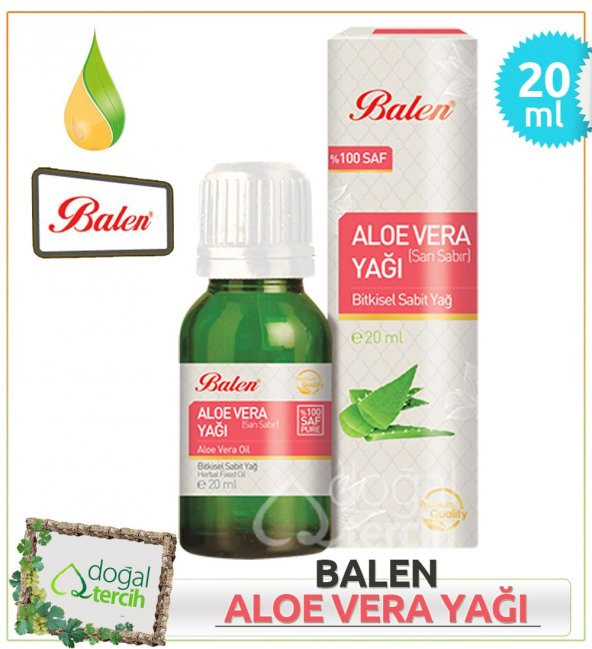 Balen Aloe Vera Yağı 20 ml ürün görseli 1