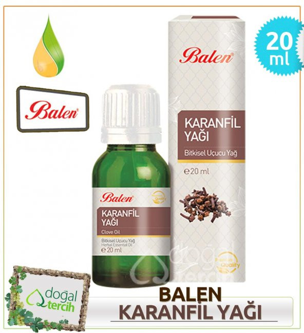 Balen Karanfil Yağı 20 ml ürün görseli 1