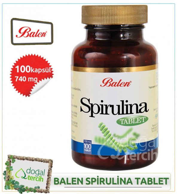 Balen Spirulina Tablet ürün görseli 1
