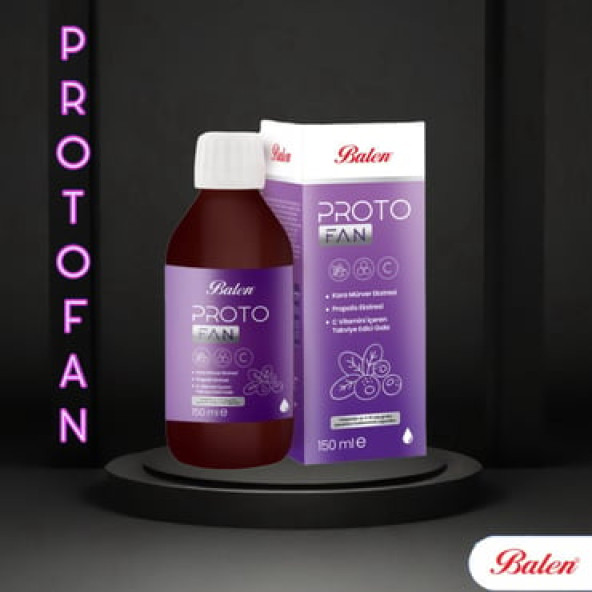 Balen PROTOFAN Kara Mürver Ekstresi, Propolis Ekstresi ve C Vit ürün görseli 1