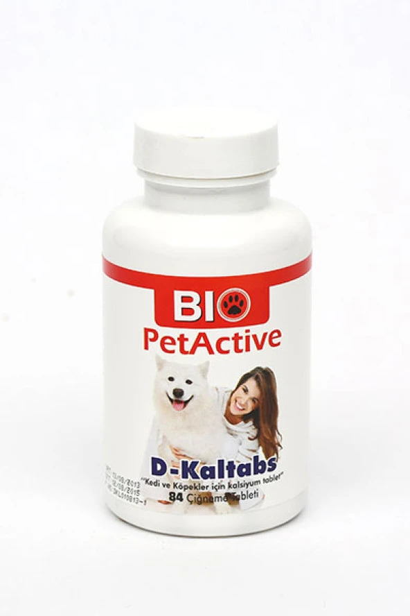 BioPetActive D-Kaltabs 84 Tablet Skt :10/2026 ürün görseli 1