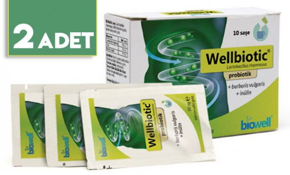 Wellbiotic Probiyotik Saşe - 10 Saşe x 2 KUTU ürün görseli 1