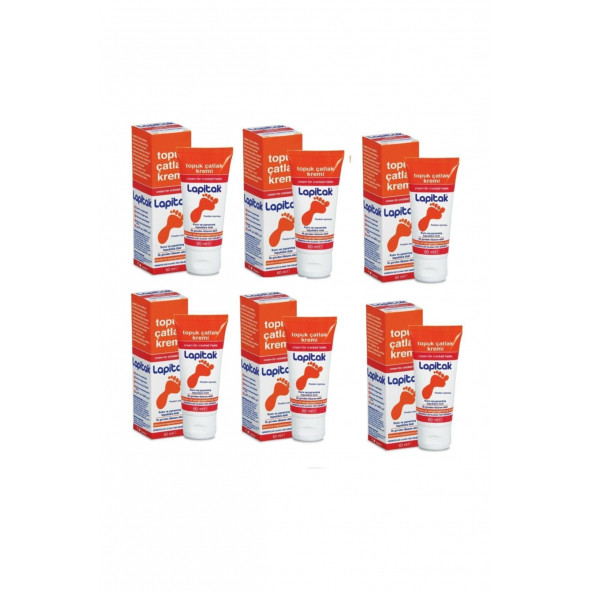 Lapitak Topuk Çatlak Kremi 60 ML x 6 ADET ürün görseli 1