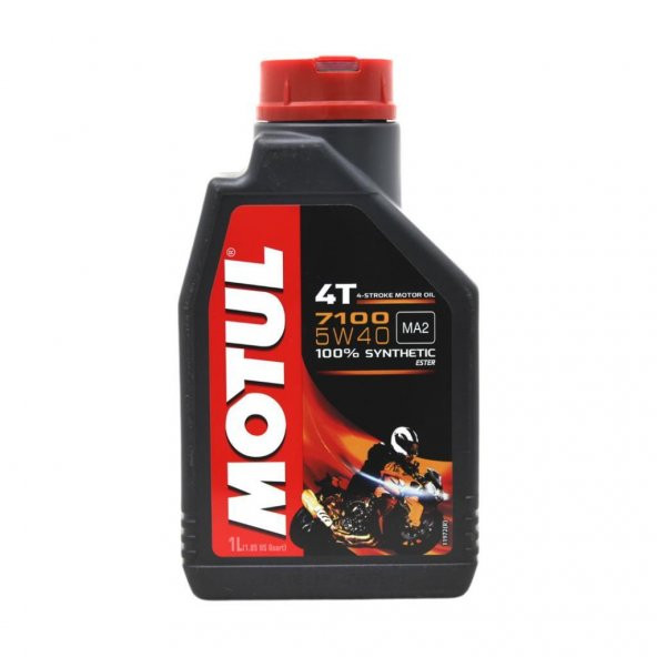 Motul 7100 4T 5W-40 1 Lt 4 Zamanlı Motosiklet Motor Yağı ürün görseli 1