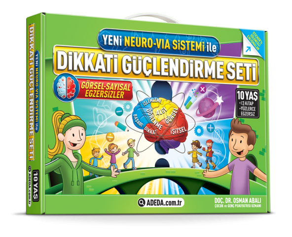 ADEDA DİKKATİ GÜÇLENDİRME SETİ 10 YAŞ - Resim 2