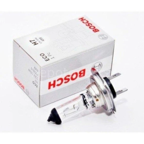 BOSCH H7 12V 55W FAR AMPULÜ 2 ADET SET - Resim 2