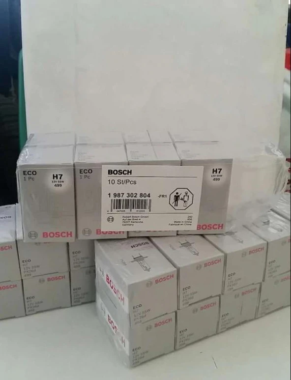 BOSCH H7 AMPUL 12V 55W 10 LU PAKET ürün görseli 1
