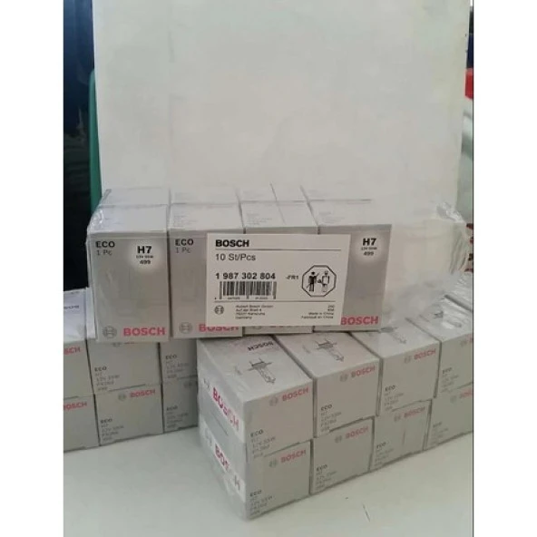 BOSCH H7 AMPUL 12V 55W 20 Lİ PAKET ürün görseli 1