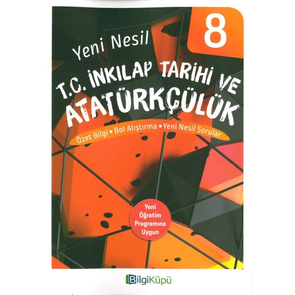 Bilgi Küpü 8. Sınıf İnkılap Tarihi Yeni Nesil Sorular ürün görseli 1