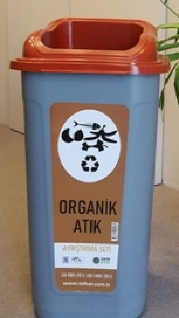 Sıfır Atık Projesi Organik Atık Kutusu 60 lt ürün görseli 1