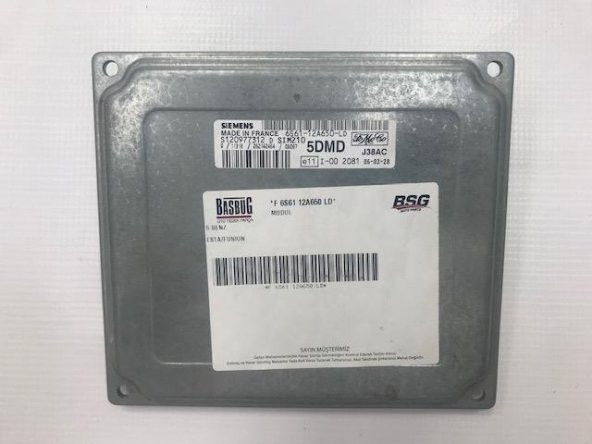 MOTOR BEYNİ FORD FİESTA FUSİON 1.6   6S61 12A650 LD ürün görseli 1