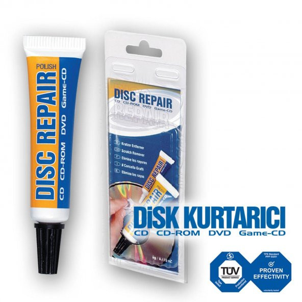PTTAVM: Cd Dvd Çizik Giderici Kurtarıcı Disc Repair