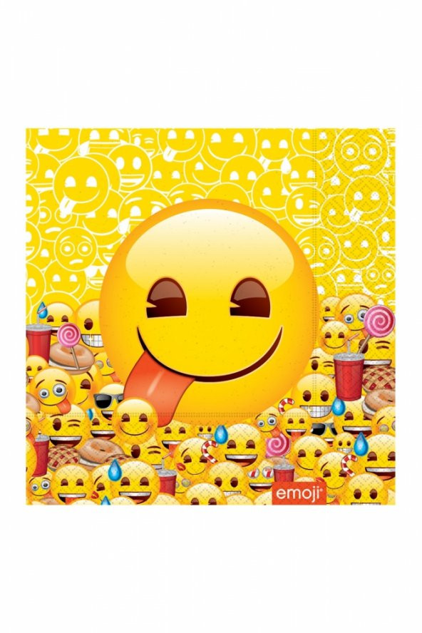 EMOJİ DÜNYASI PEÇETE 20Lİ ürün görseli 1