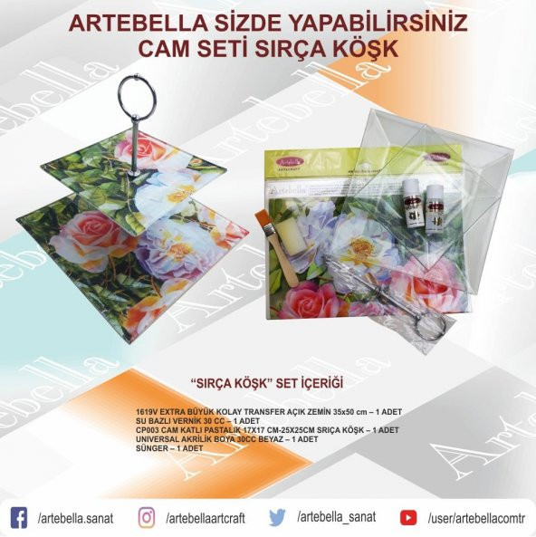 SYST0005 Siz de Yapabilirsiniz Set Sırça Köşk ürün görseli 1