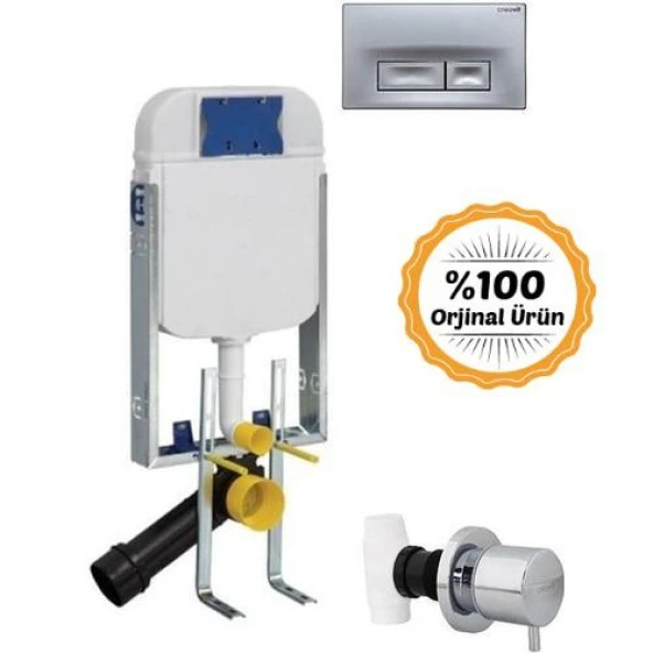 Creavit GR5001 Gömme Rezervuar 3 LÜ SET ORJİNAL - Resim 2