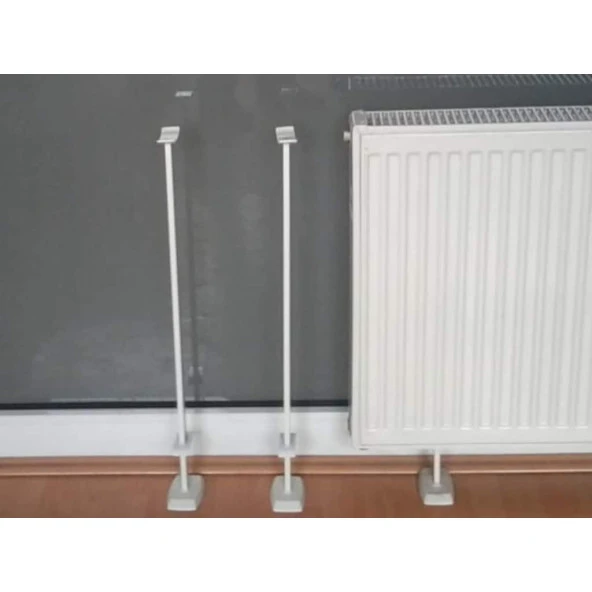Panel Radyatör (PETEK) Yere Montaj AyağıI 60 CM  600 Lük İçin 2 Adet (BİR TAKIM) ürün görseli 1