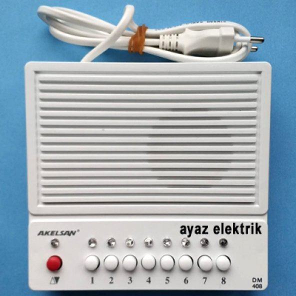 8 li Diafon Konuşma Merkezi, Çaycı-Odacı-Kapıcı Diyafon ürün görseli 1