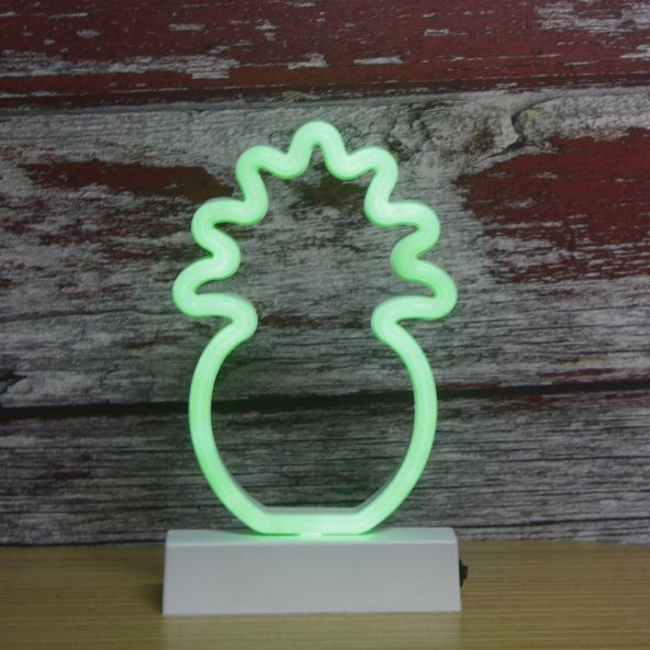 20cm Neon Led Ananas Aydınlatma - Resim 2