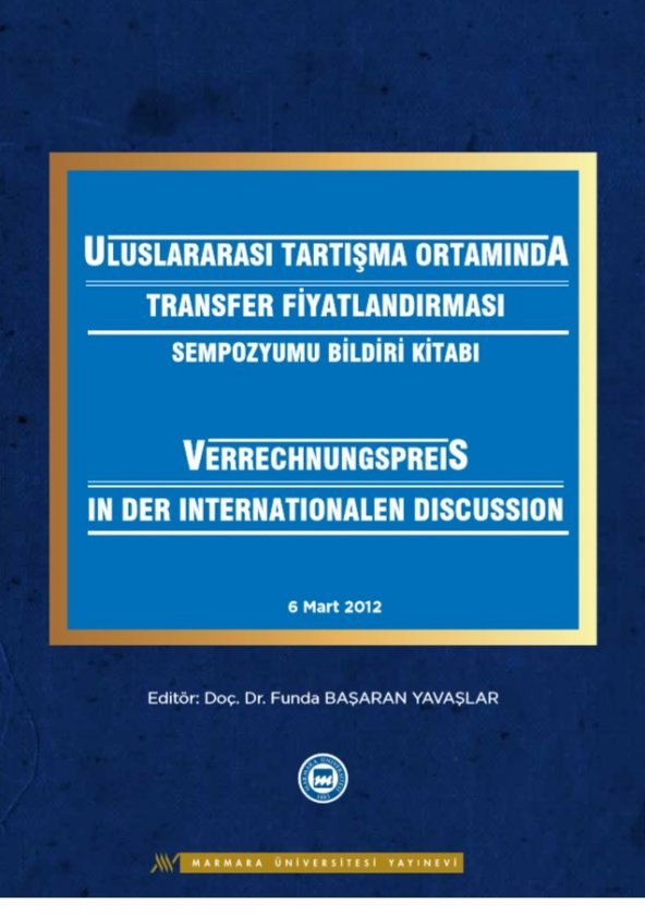 Uluslararası Tartışma Ortamında Transfer Fiyatlandırması ürün görseli 1