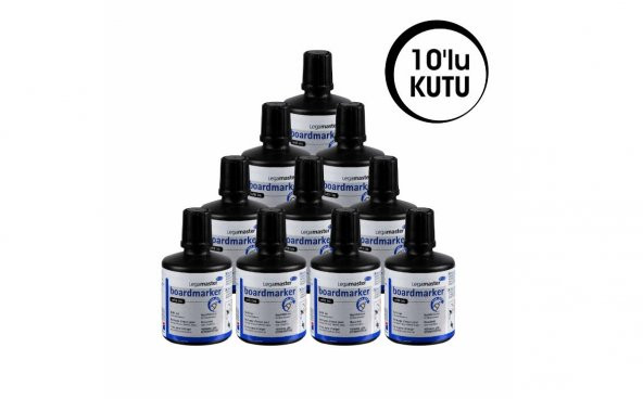 LEGAMASTER 1199 B.TAHTA MUREKKEP 100ML SIYAH 10LU ürün görseli 1