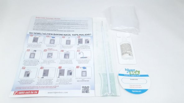 Su Sebil Temizleme solüsyon seti  (Resimli Uygulama Klavuzu İle ) Hijyen Box - Resim 3