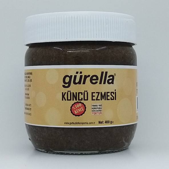 Küncü Ezmesi Cam Kavanoz 400 Gram ürün görseli 1