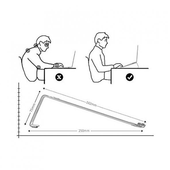 APEX NOTEBOOK STANDI - Resim 3