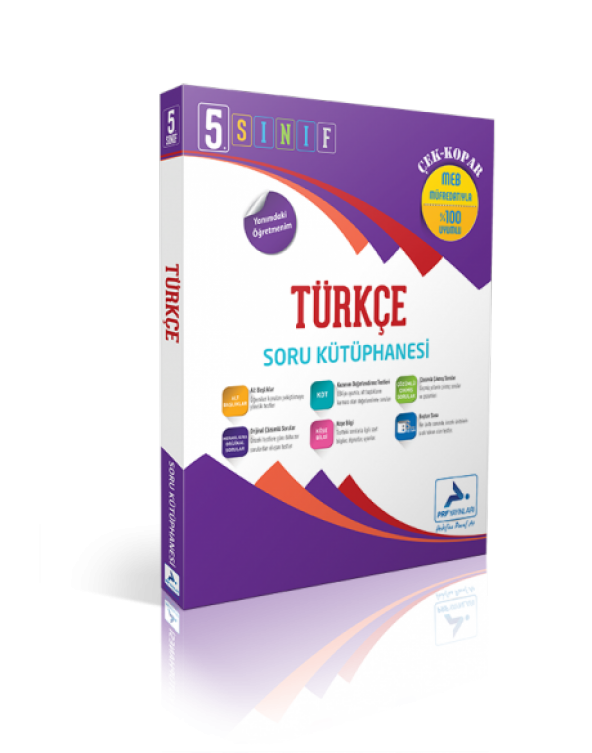Paraf 5.Sınıf Türkçe Soru Kütüphanesi - Resim 2