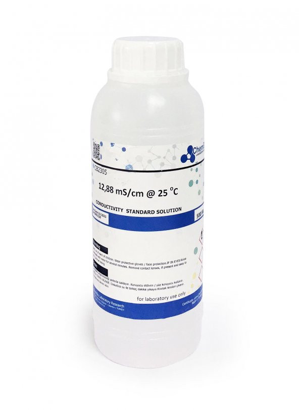 Chembio Kalibrasyon Çözeltisi EC 12.88 mS/cm 500ml ürün görseli 1