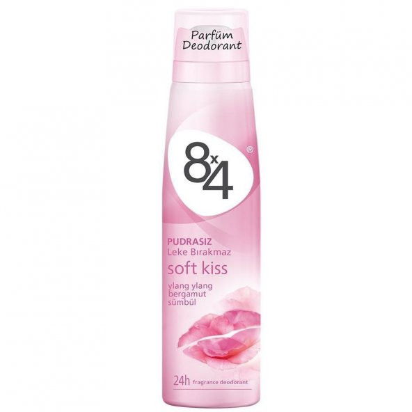 8X4 SPREY BYN SOFT KISS 150ML - Resim 2