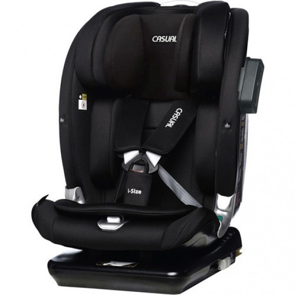 Casual Goldfix i-Size 76-150 cm / 9 kg-36 kg İsofixli Oto Koltuğu / Siyah ürün görseli 1