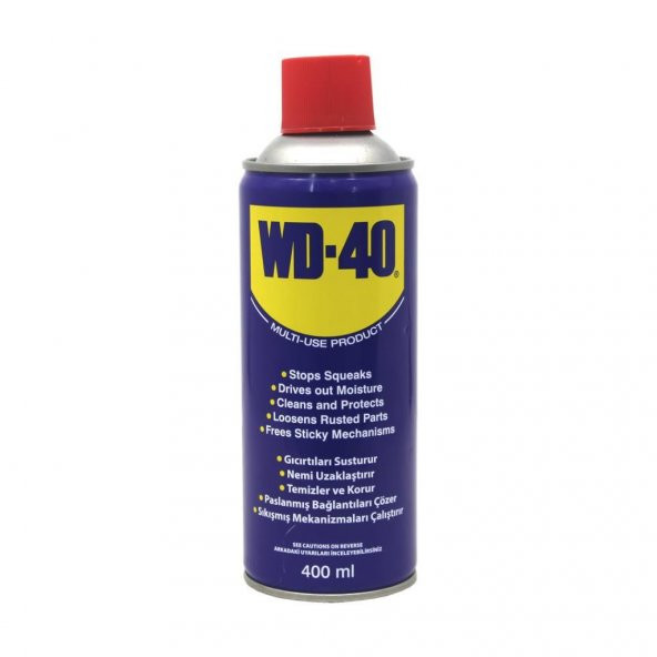 WD 40 400 ML Çok Amaçlı Pas Sökücü ve Yağlayıcı Sprey ürün görseli 1