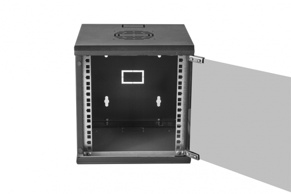 12U 19" 600mm Duvar Tipi Rack Kabi - Resim 2
