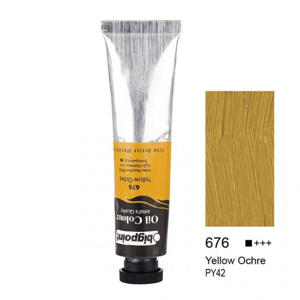 BIGPOINT 45ML YELLOW OCHRE (676) YAGLI BOYA ürün görseli 1