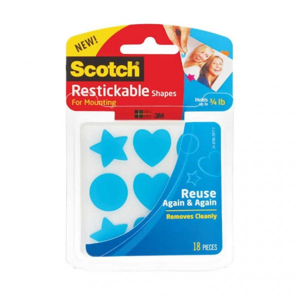 SCOTCH SEKILLI SEFFAF CIFT TARAFLI BANT (R100C) ürün görseli 1