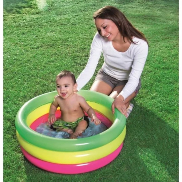 Bestway 51128 Şişme Havuz Bebek Küvet Yumuşak Zemin 70X24cm ürün görseli 1