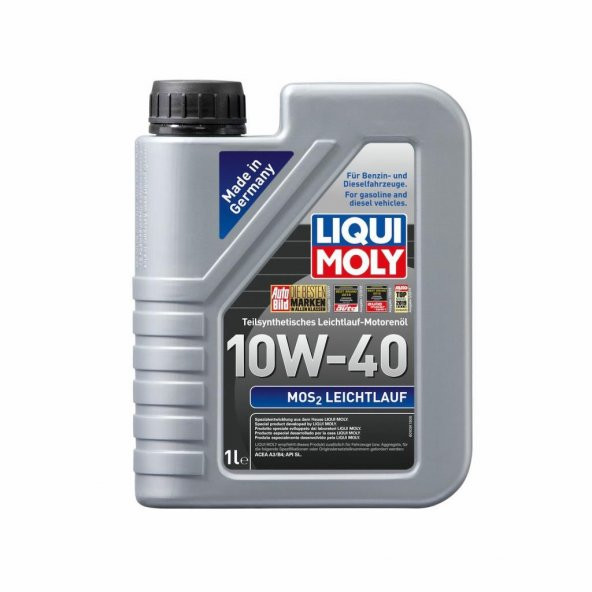 Liqui Moly Mos2 Leichtlauf 10W-40 Motor Yağı 1 Lt (2626) ürün görseli 1