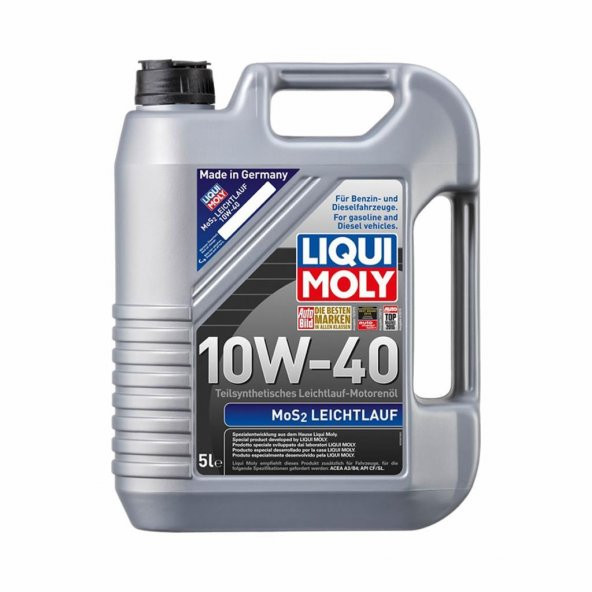 Liqui Moly Mos2 Leichtlauf 10W-40 Motor Yağı 5 Lt (2184) ürün görseli 1