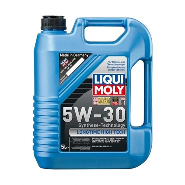 Liqui Moly Longtime High Tech 5W-30 DPF Motor Yağı 5 Lt (9507) ürün görseli 1