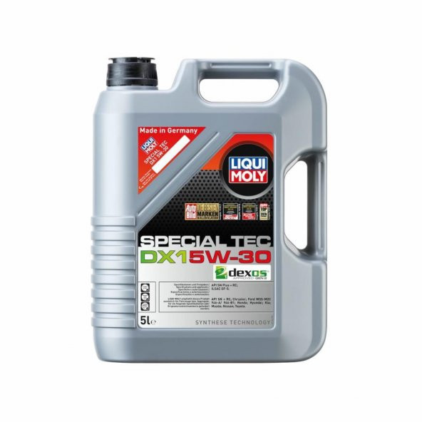 Liqui Moly Special Tec DX1 GEN2 5W-30 Motor Yağı 5 Lt (20969) ürün görseli 1