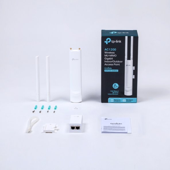 TP-LINK OMADA EAP225 AC1200 1PORT POE OUTDOOR ACCESS POINT - Resim 5