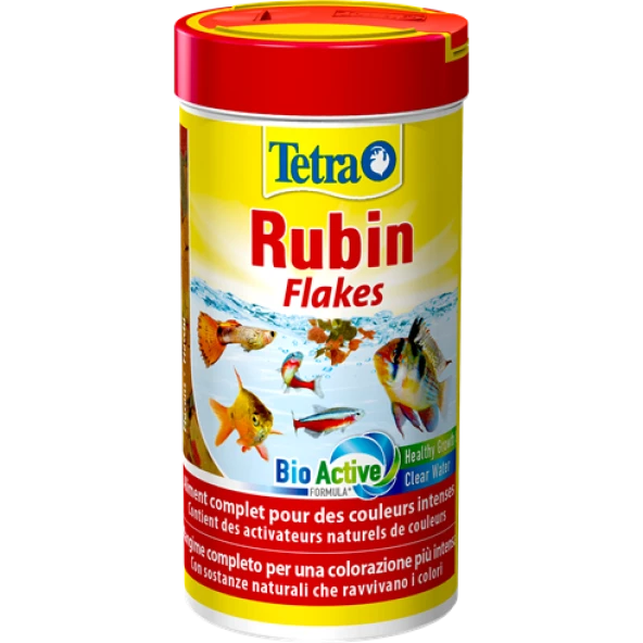 Tetra Rubin Flakes 100 ML Skt : 11/2028 Orjinal Anadolu Pet Ürünüdür ürün görseli 1