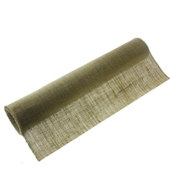 Doğal Keten 50cm X 4,5metre Hasır Çuval Kumaş ürün görseli 1