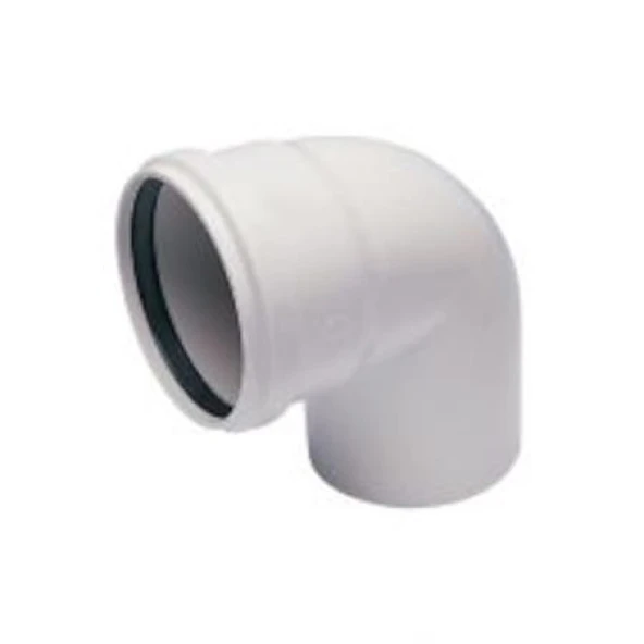 Pvc Dirsek 50X90 & 50*90 Lavabo Gider Borusu 90˚ Dirsek ürün görseli 1
